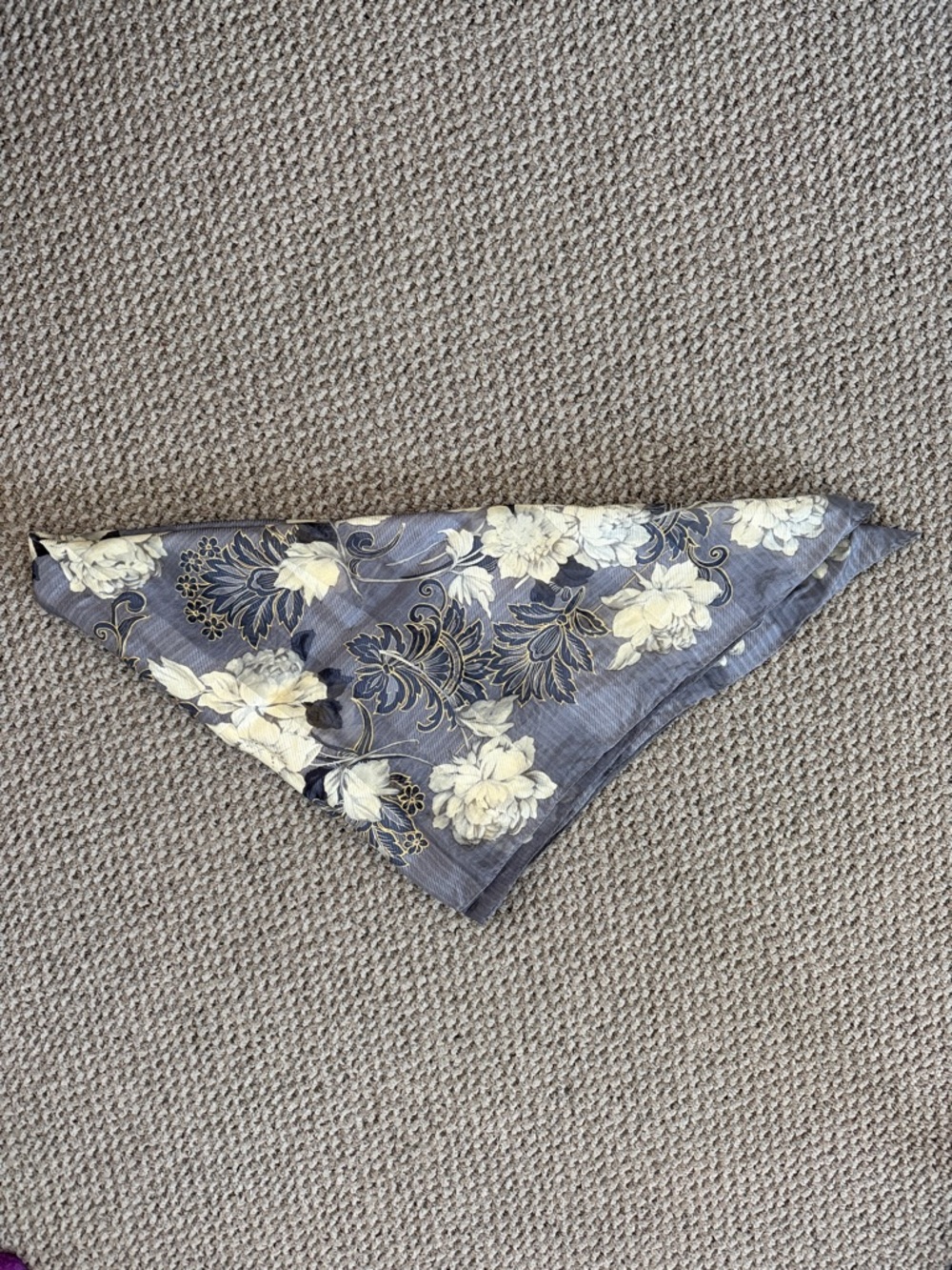 Jones New York Silk Floral Scarf